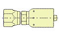 100R5 crimp fitting